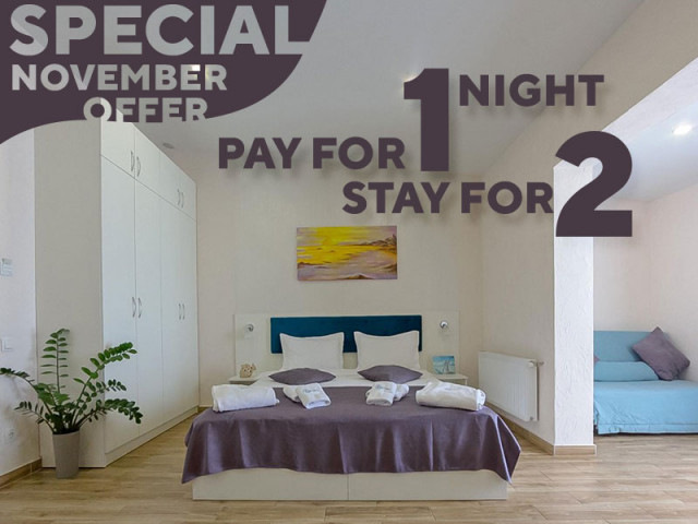 Pay for 1 night — stay 2 nights